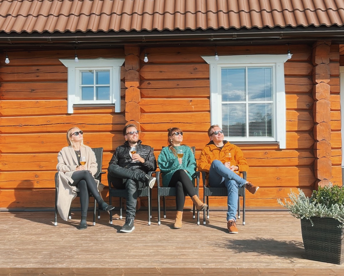 Saunaga Rosi puhkemaja Ida-Virumaal Kiviõlis, parimad puhkemajad Eestis