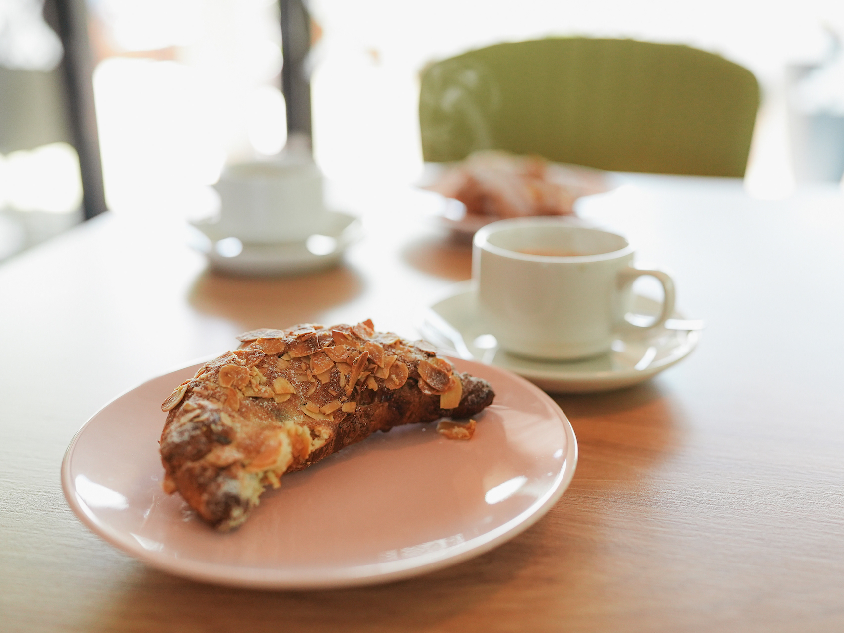 Muhu Pariis - Best cafe in Muhu Island, almond croissant