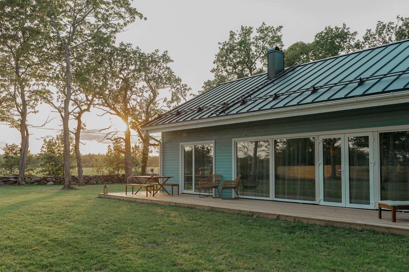 Luxury accommodation at The Peaceful Vacation guesthouse in Saaremaa with multiple bedrooms, the best holiday homes in Estonia