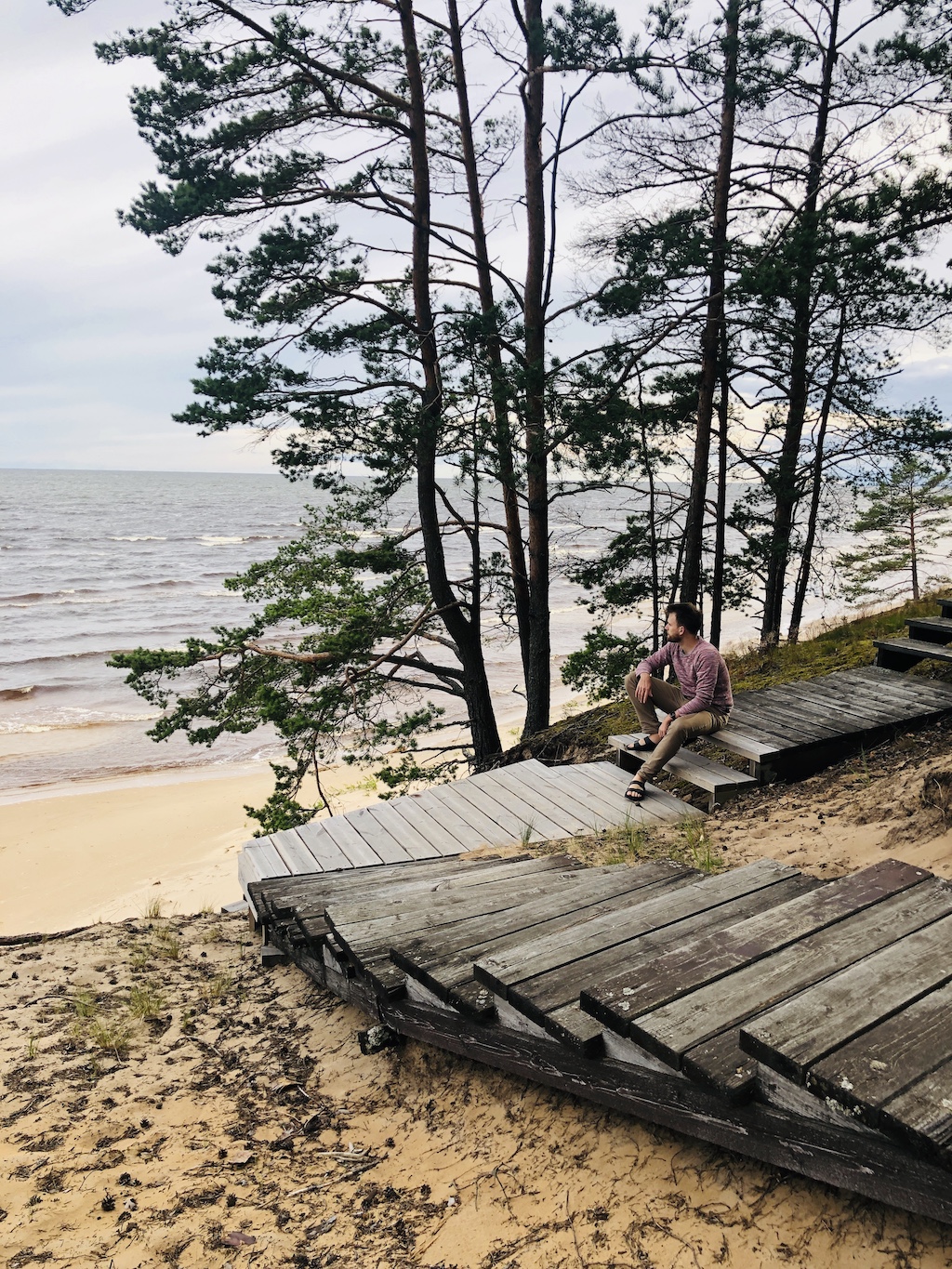 Cumulus puhkemaja trepil