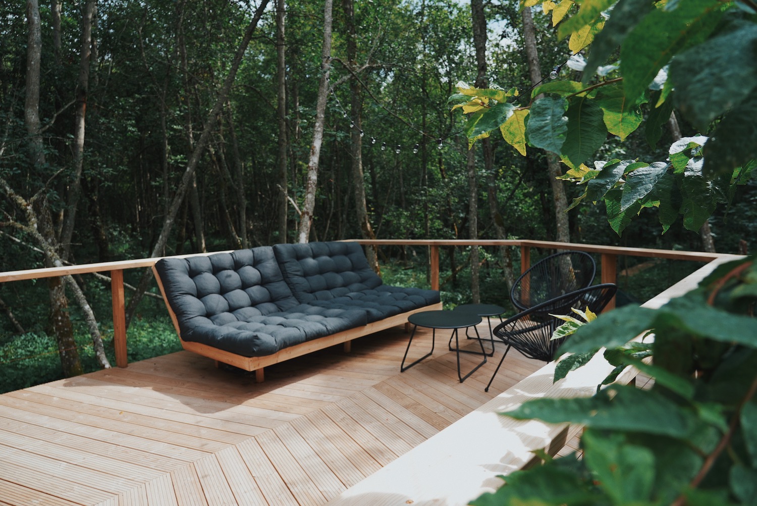 Hekso Treehouse Estonian holiday forest cottage cabin in Estonia, best cottages in Estonia