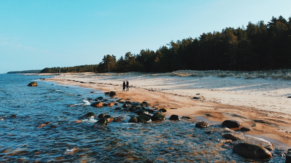 Hiiumaa Tahkuna beach, Liis and Ben Eesti Paigad